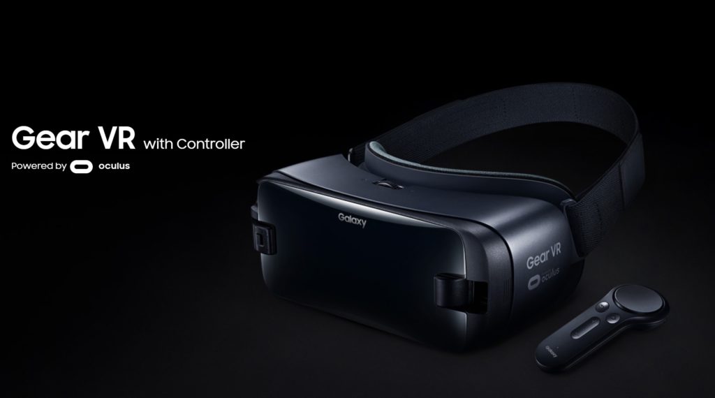 gear vr with controller