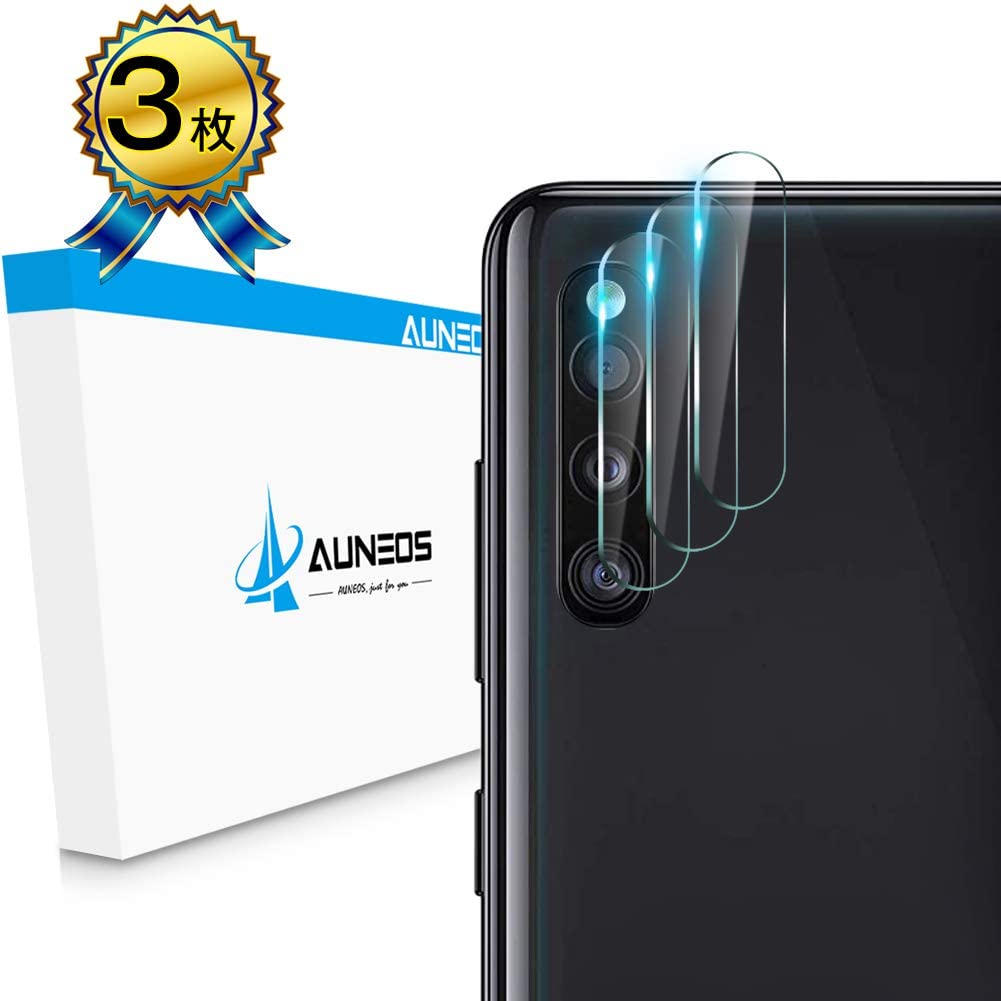 AUNEOS Galaxy A41 レンズ保護 ガラスフィルム